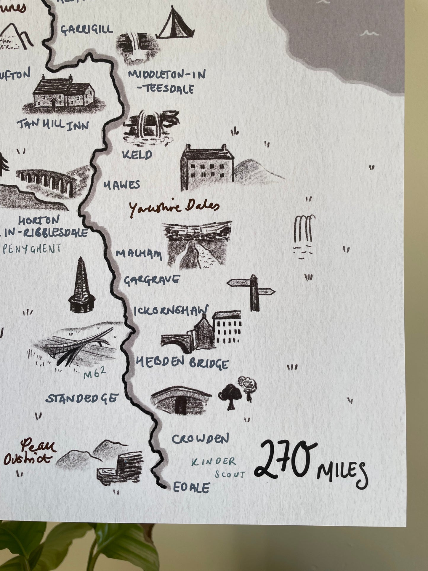 The Pennine Way Illustration