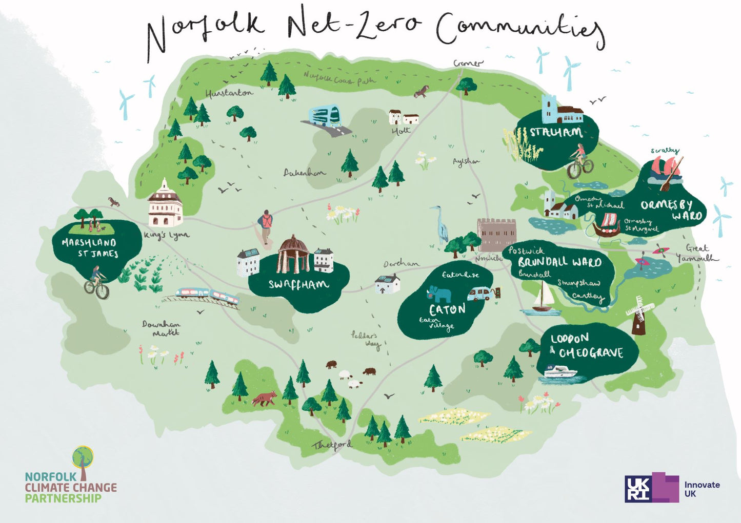 Custom Illustrated Map