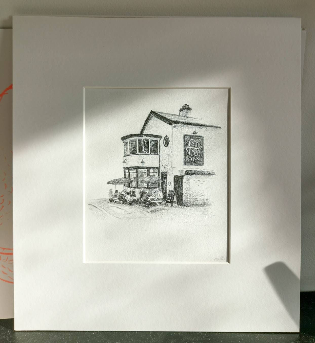 Custom Pencil/Pen Drawing - a building of your choice