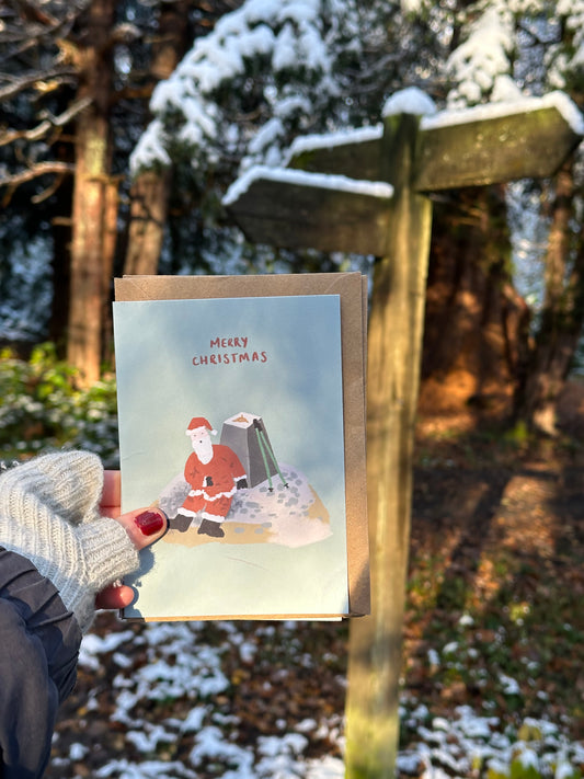 Trig Santa Christmas Card
