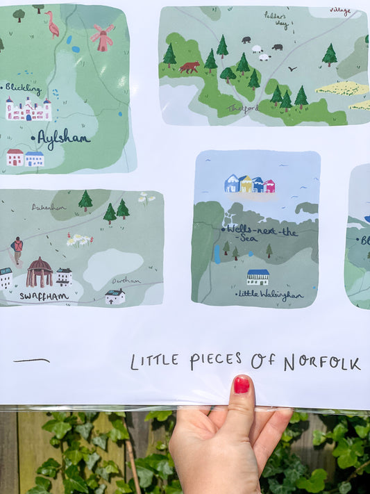 Little Pieces of Norfolk Print