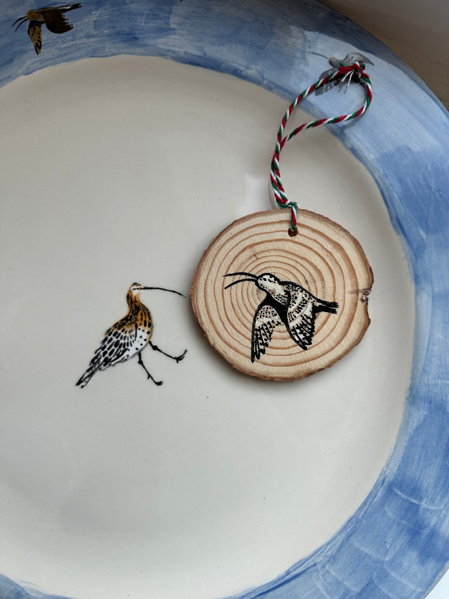 Curlew Wood Decoration