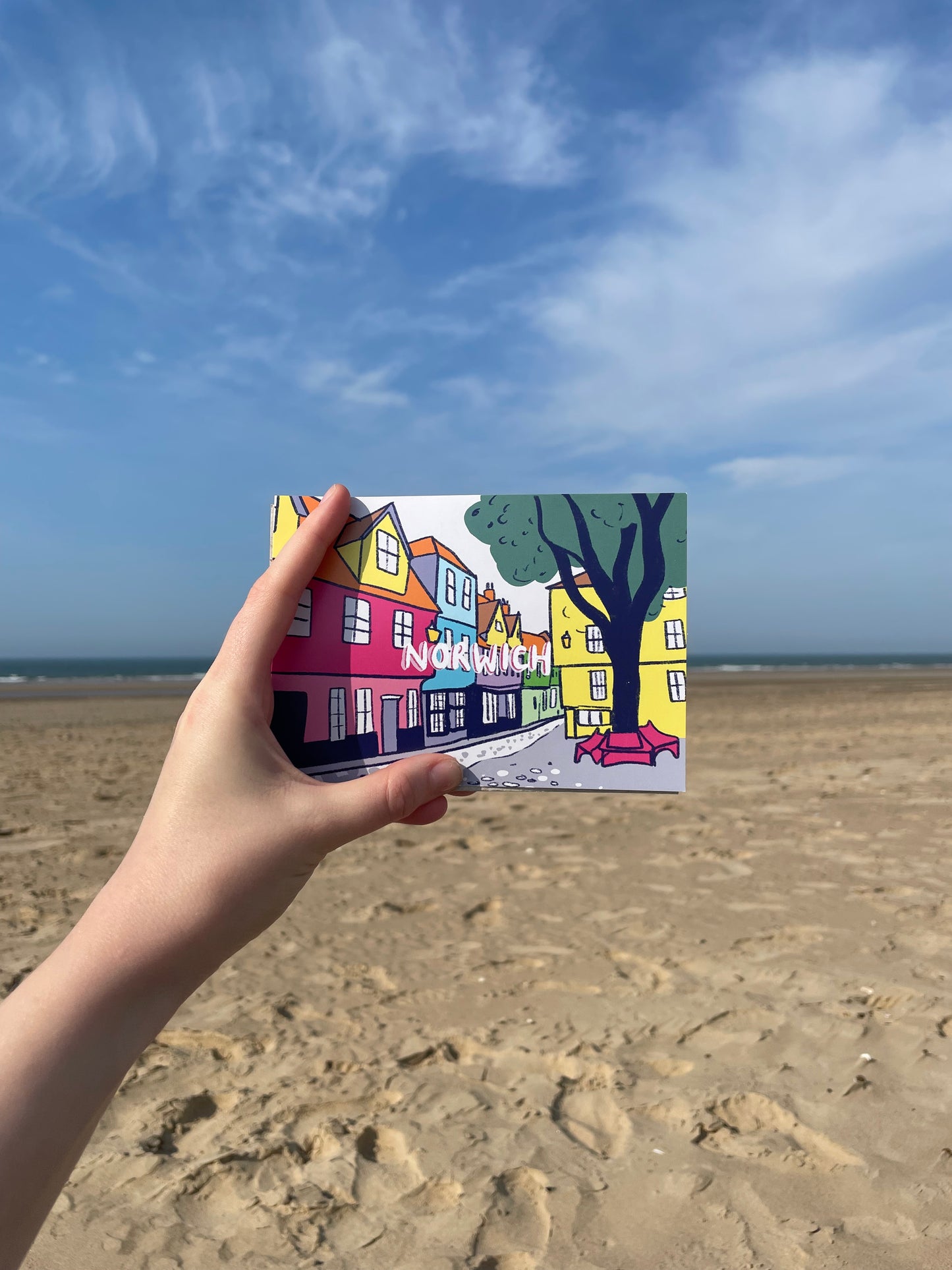 Set of 5 Norwich Postcards